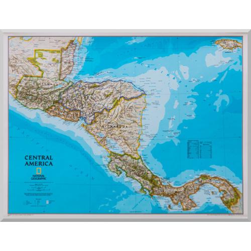 Ameryka Centralna Classic mapa ścienna 1:2 541 000, 74x56 cm, National Geographic